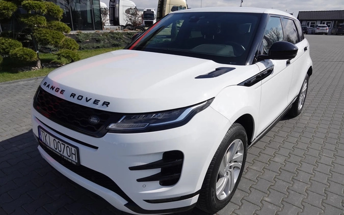 Land Rover Range Rover Evoque cena 137000 przebieg: 31400, rok produkcji 2020 z Szamocin małe 781